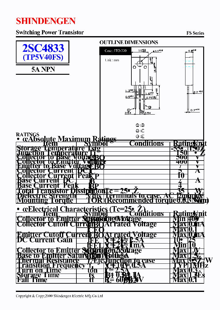 2SC4833_325712.PDF Datasheet