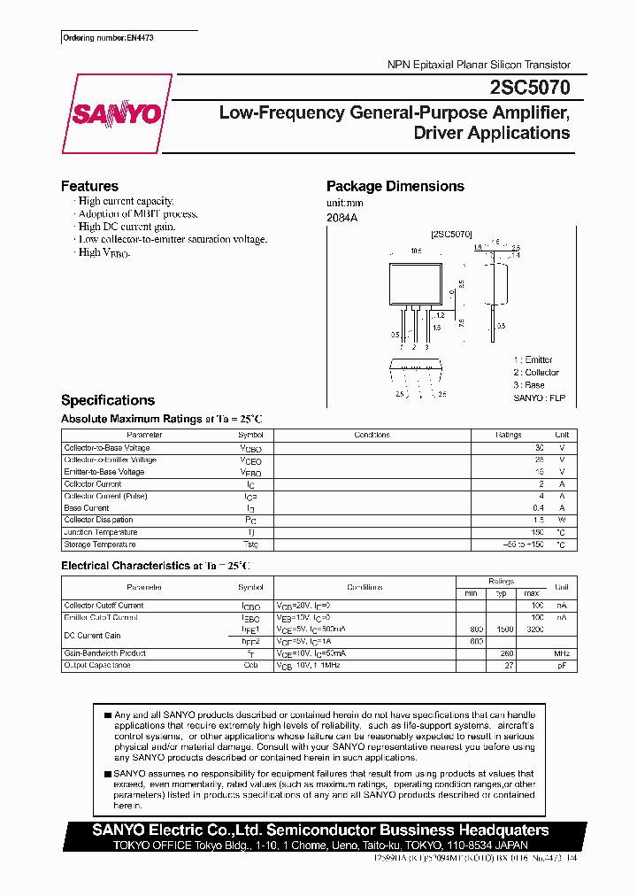 2SC5070_318345.PDF Datasheet