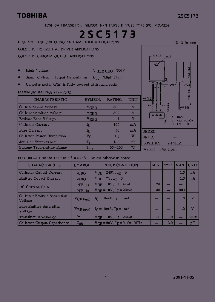 2SC5173_337126.PDF Datasheet