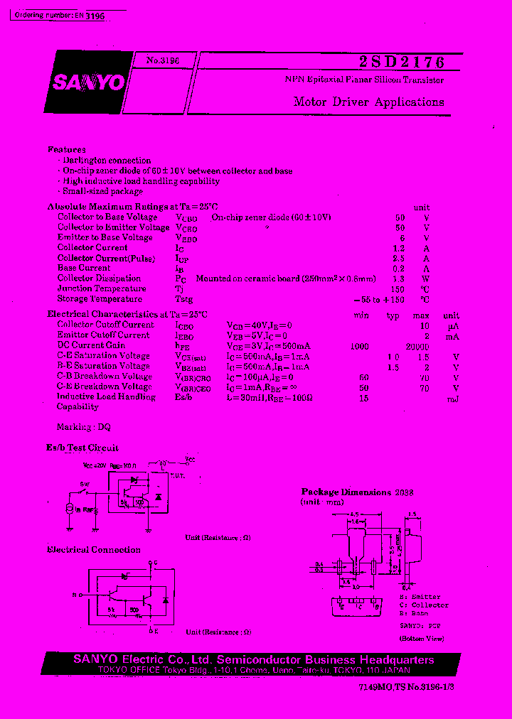 2SD2176_374661.PDF Datasheet