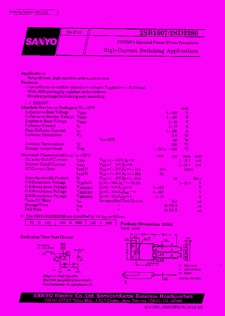 2SD2280_308163.PDF Datasheet
