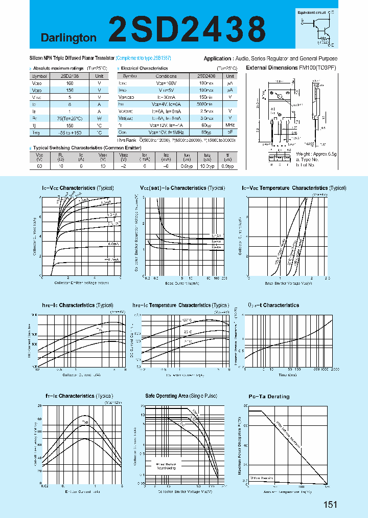 2SD2438_323668.PDF Datasheet