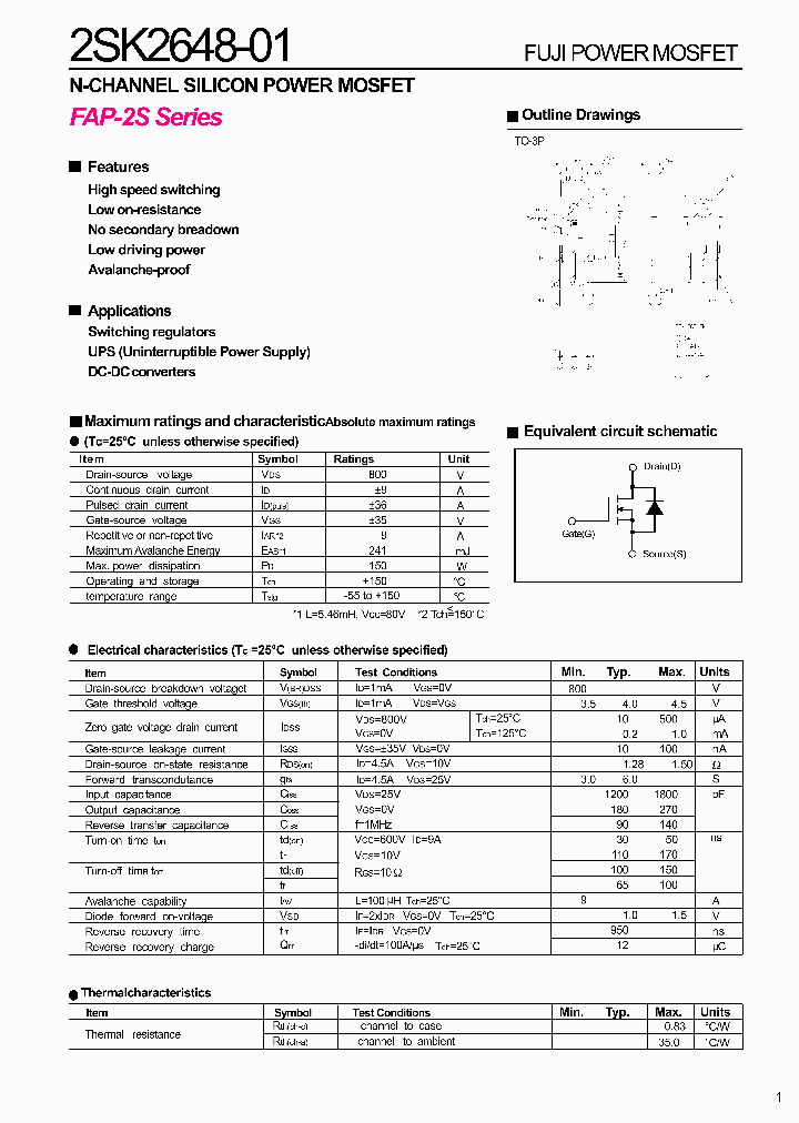 2SK2648_331785.PDF Datasheet