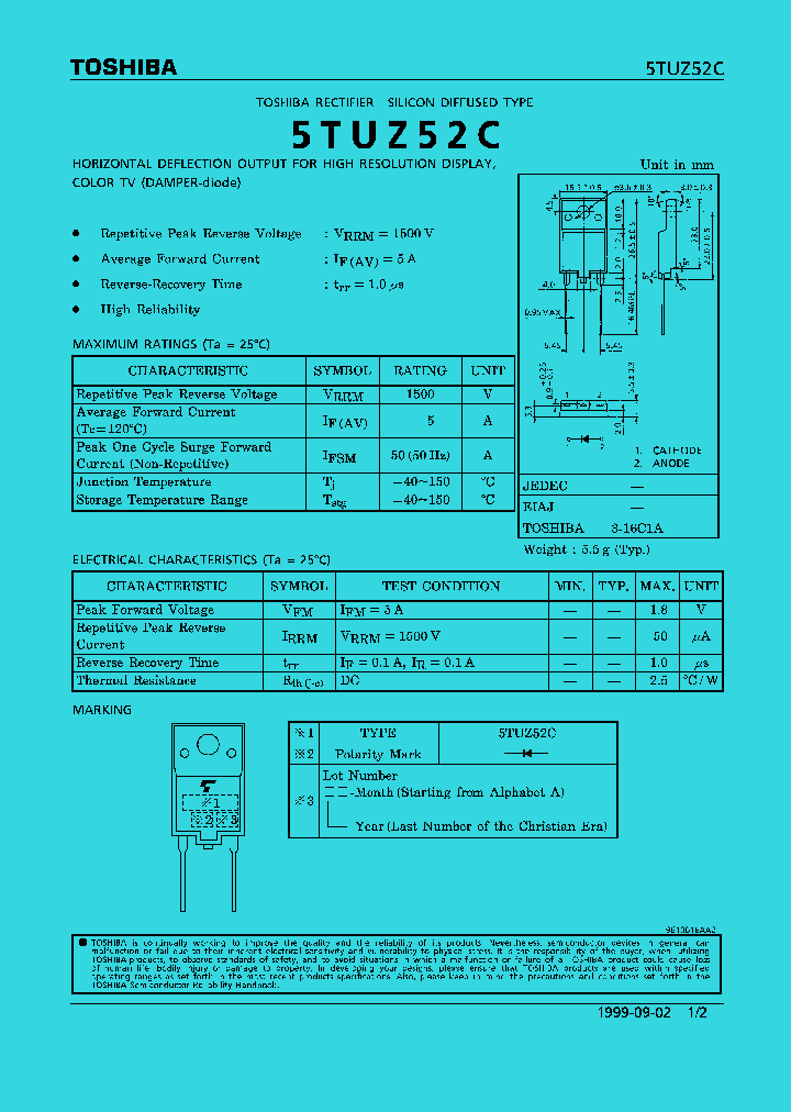 5TUZ52C_346062.PDF Datasheet