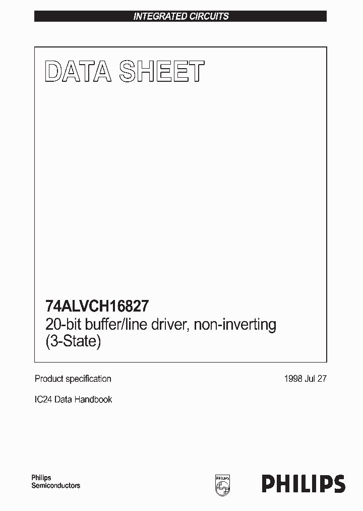 74ALVCH16827_323315.PDF Datasheet