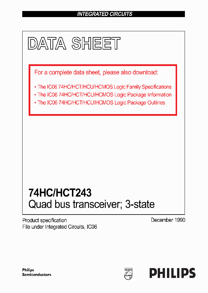 74HCHCT243_312153.PDF Datasheet