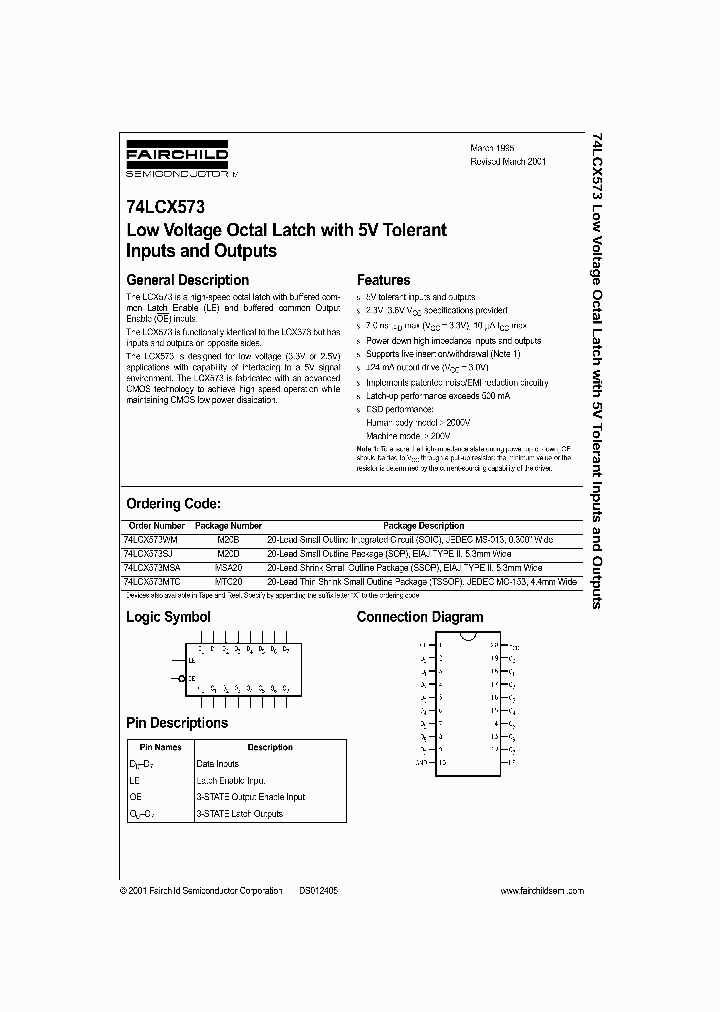 74LCX573_343654.PDF Datasheet