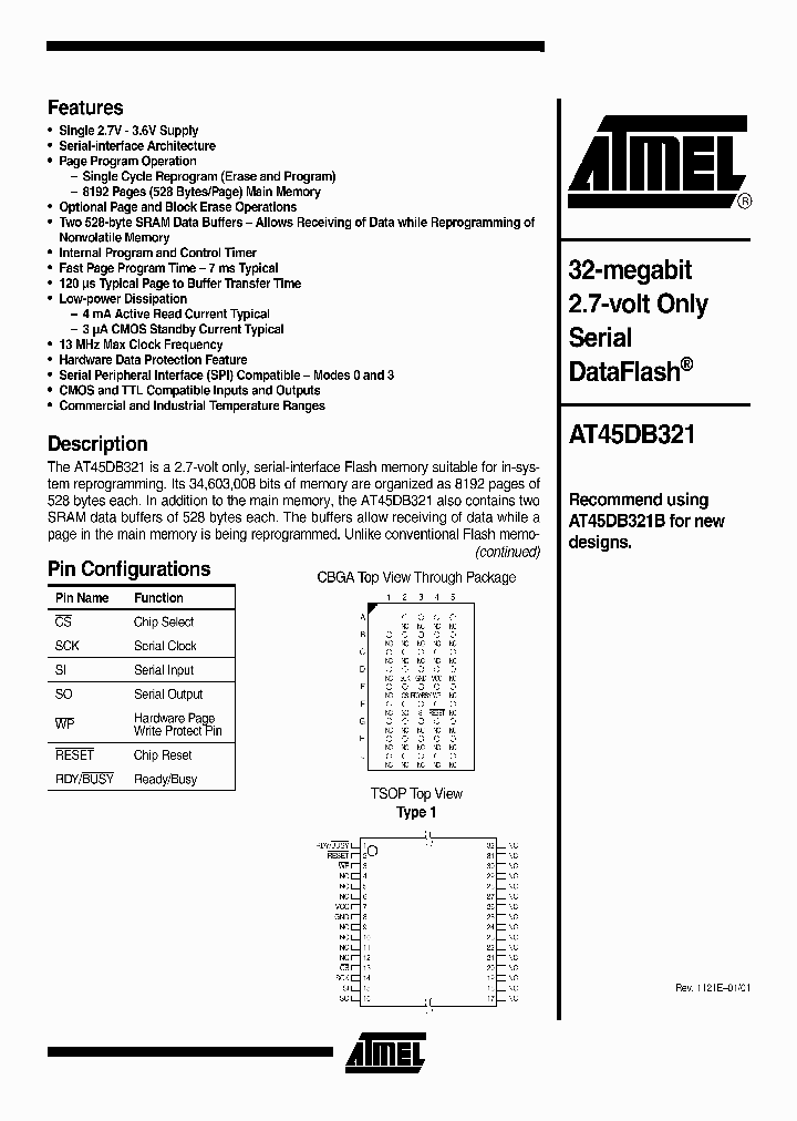 AT45DB321-CC_319490.PDF Datasheet