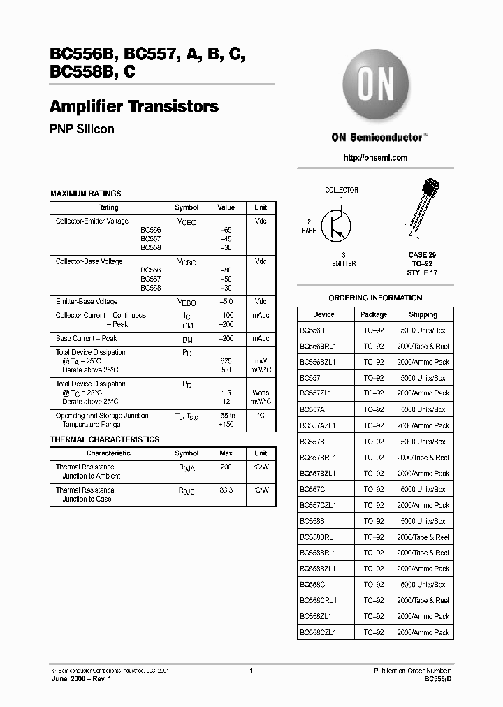 BC558BRL_77878.PDF Datasheet