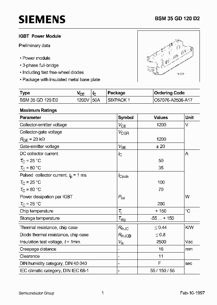 BSM35GD120D2_196971.PDF Datasheet