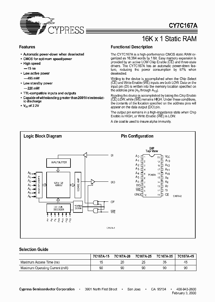 CY7C167A_328163.PDF Datasheet