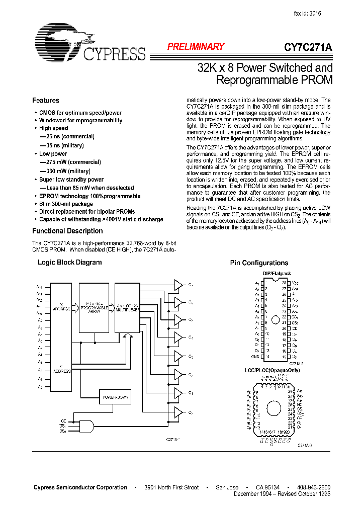 CY7C271A_195258.PDF Datasheet