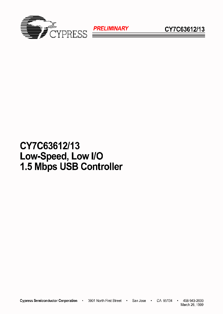 CY7C63613_196288.PDF Datasheet