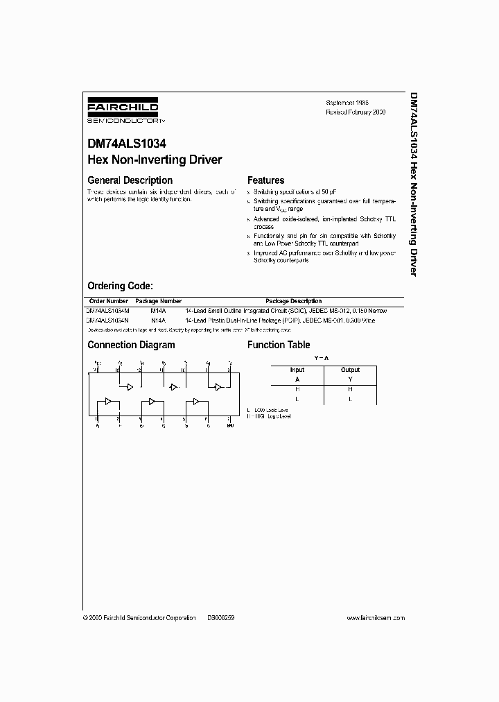 DM74ALS1034_319861.PDF Datasheet