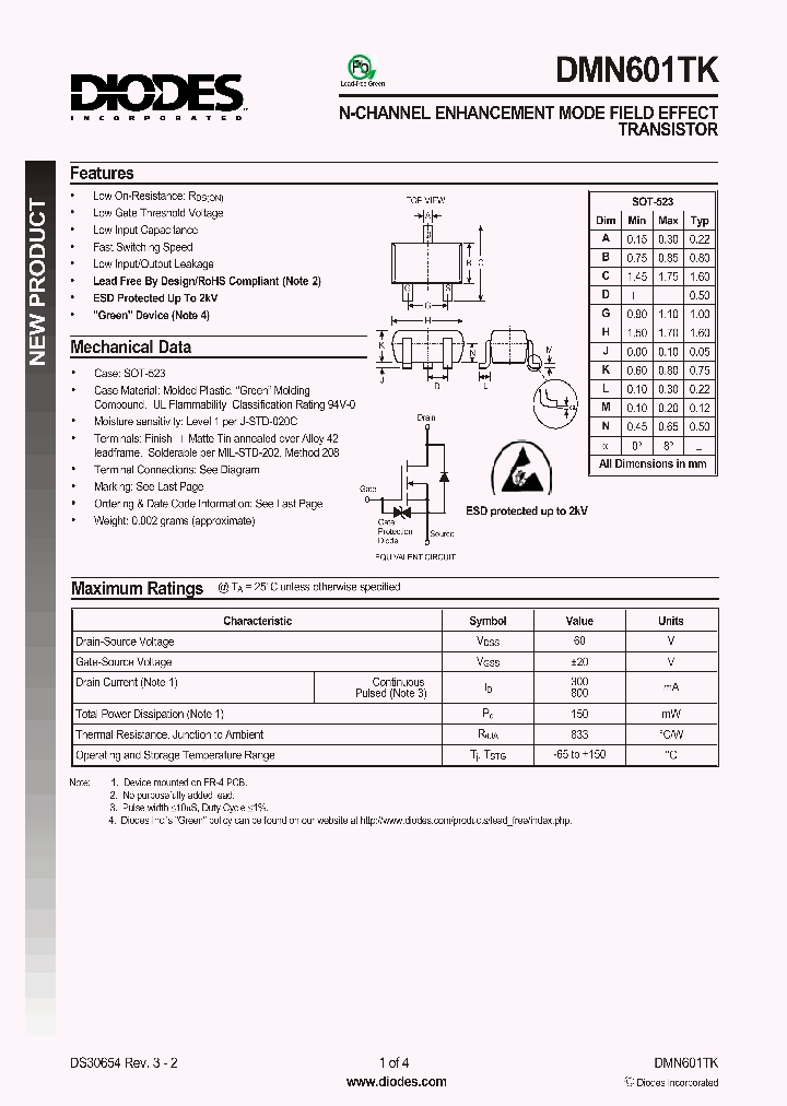 DMN601TK_358545.PDF Datasheet