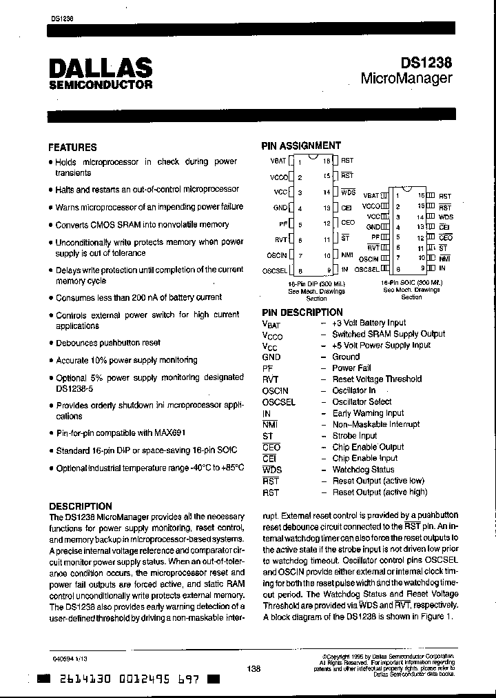 DS1238S_369207.PDF Datasheet