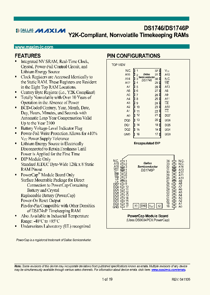 DS1746P_318653.PDF Datasheet