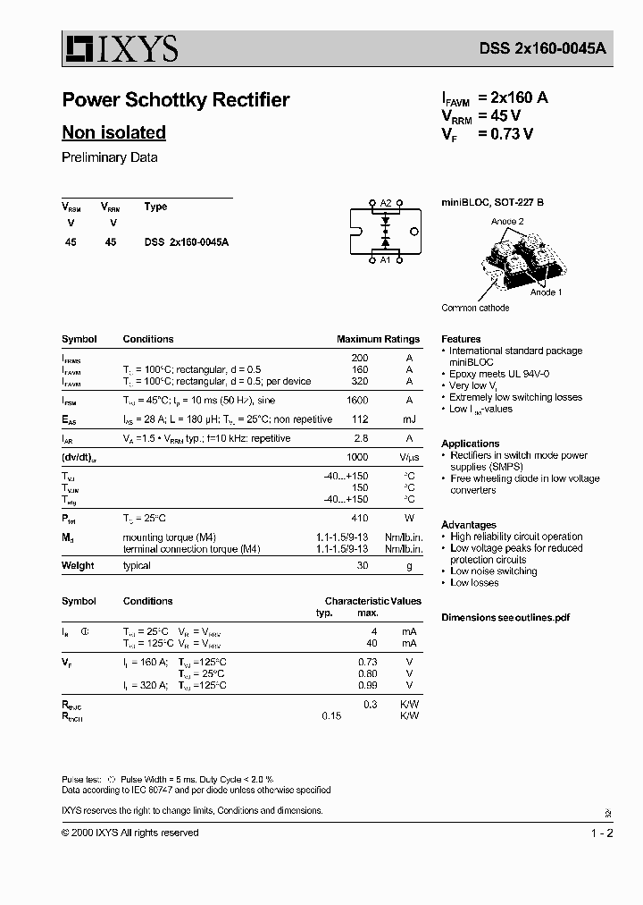 DSS2X160-0045A_344566.PDF Datasheet