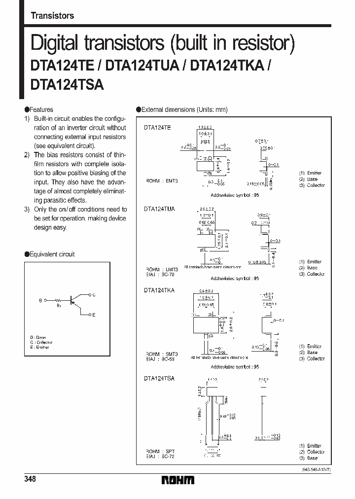 DTA124TUA_317434.PDF Datasheet