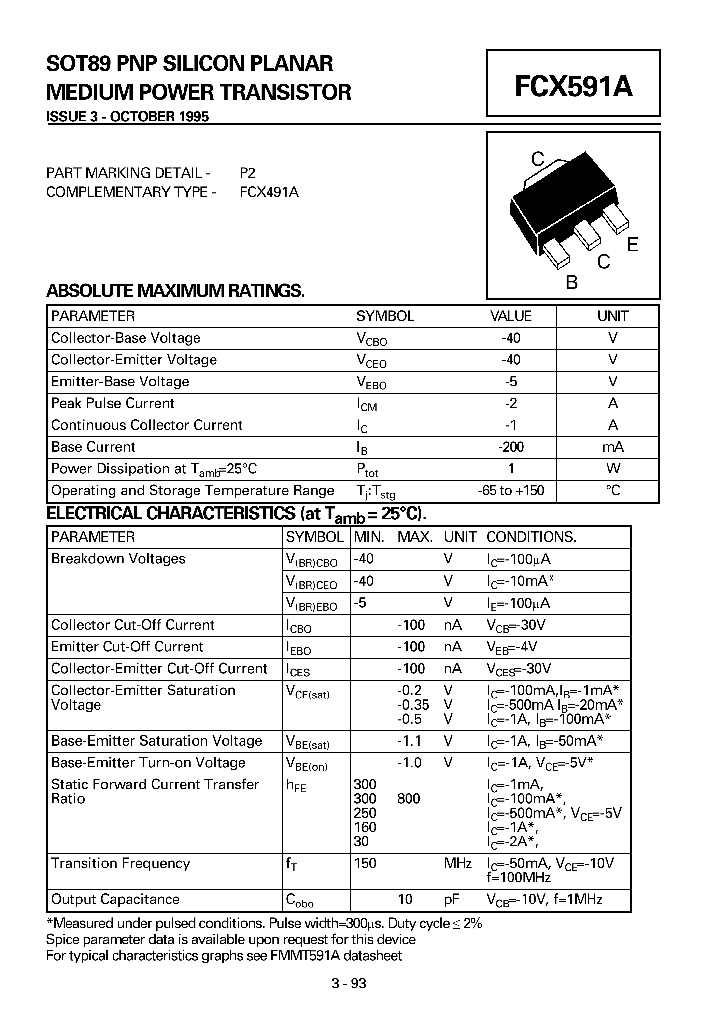 FCX591A_355605.PDF Datasheet