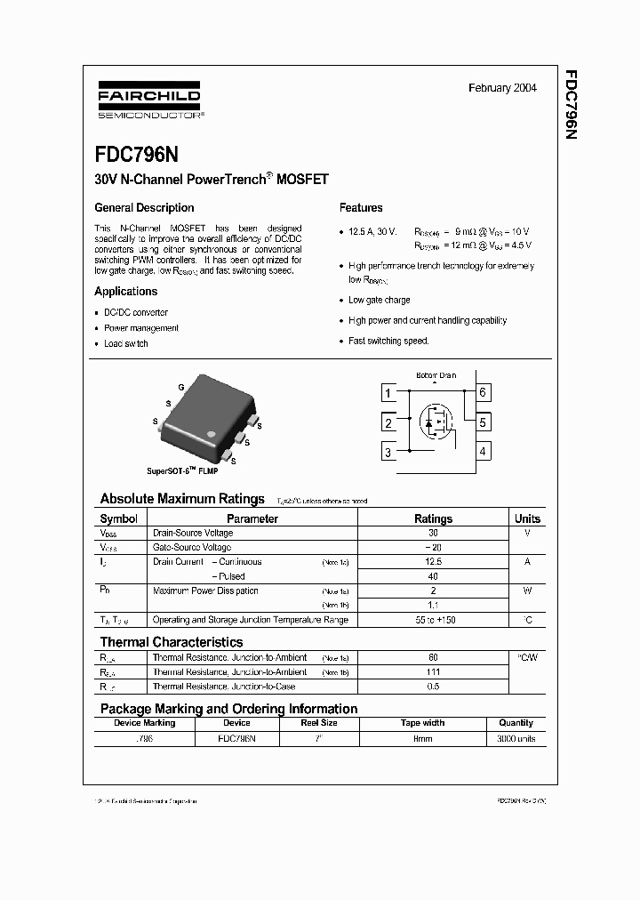 FDC796N_320127.PDF Datasheet