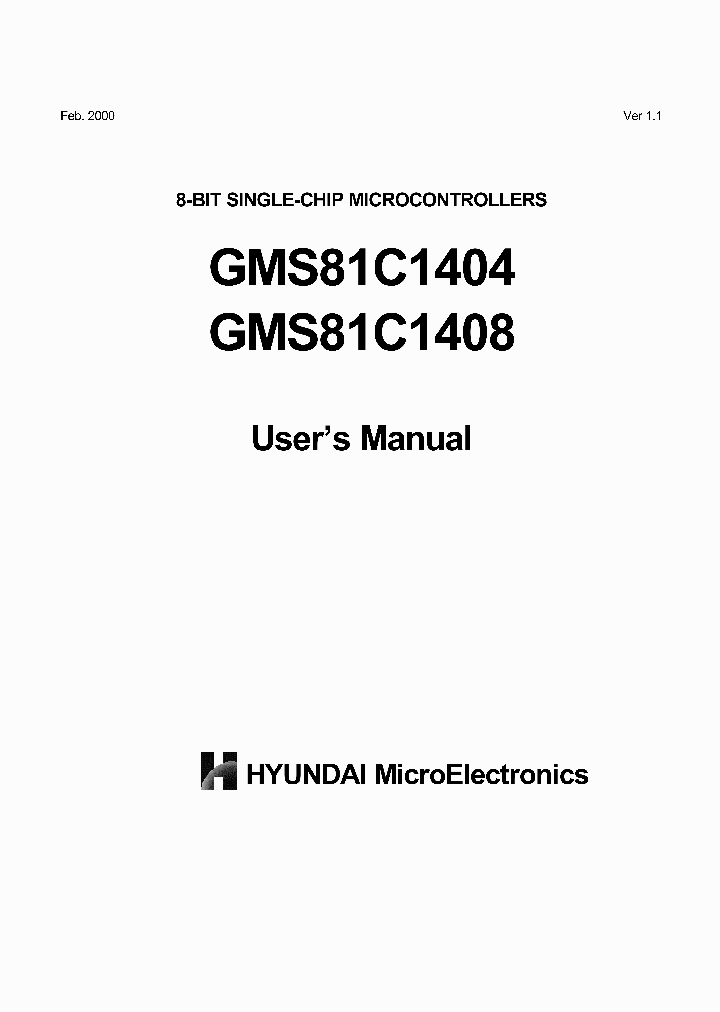 GMS81C1404_342162.PDF Datasheet