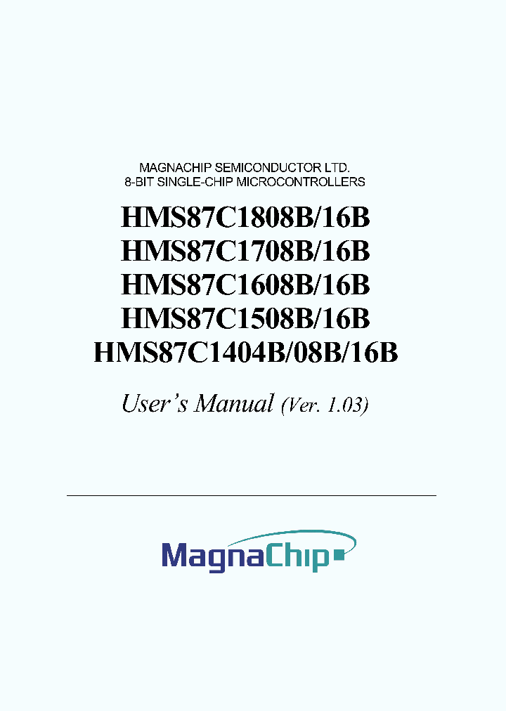 HMS87C1508B_342663.PDF Datasheet