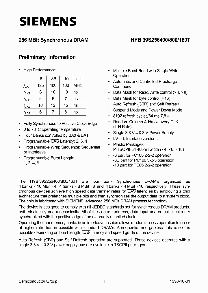 HYB39S256400_178842.PDF Datasheet