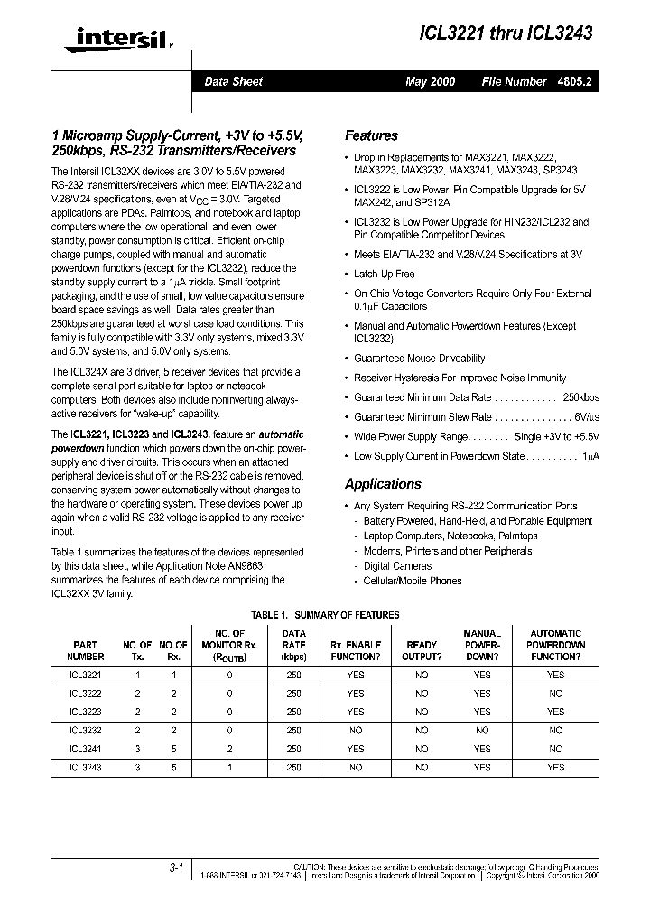 ICL3221_3370.PDF Datasheet