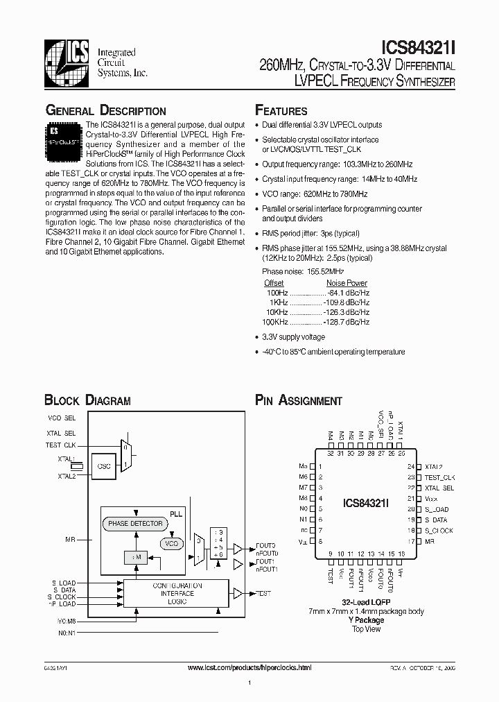 ICS84321I_353530.PDF Datasheet