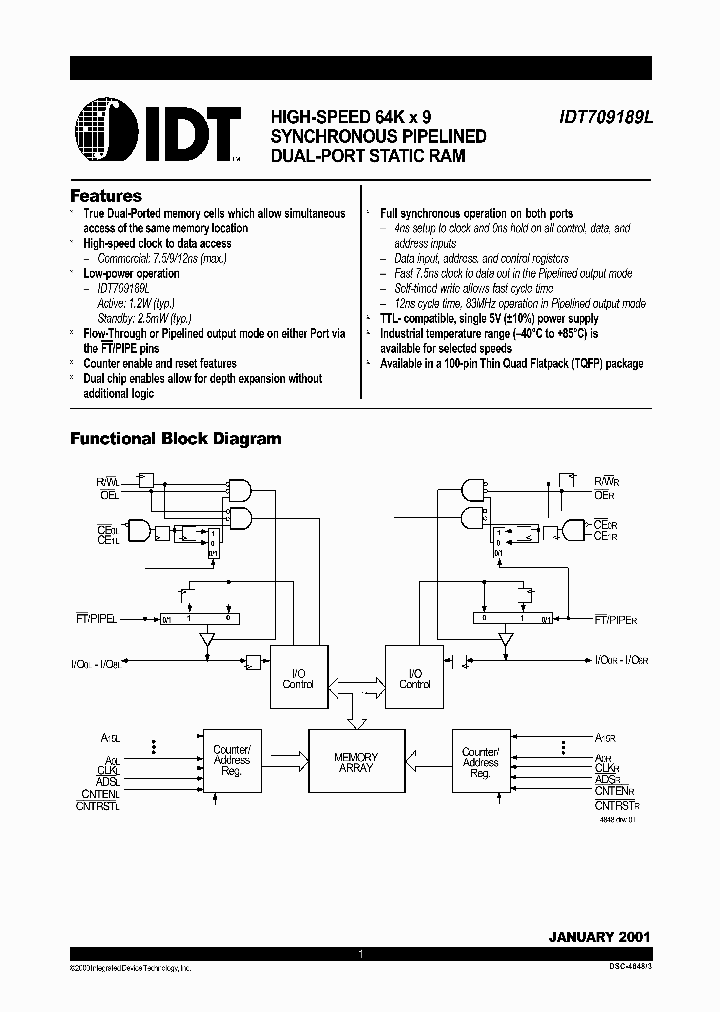 IDT709189L_336763.PDF Datasheet