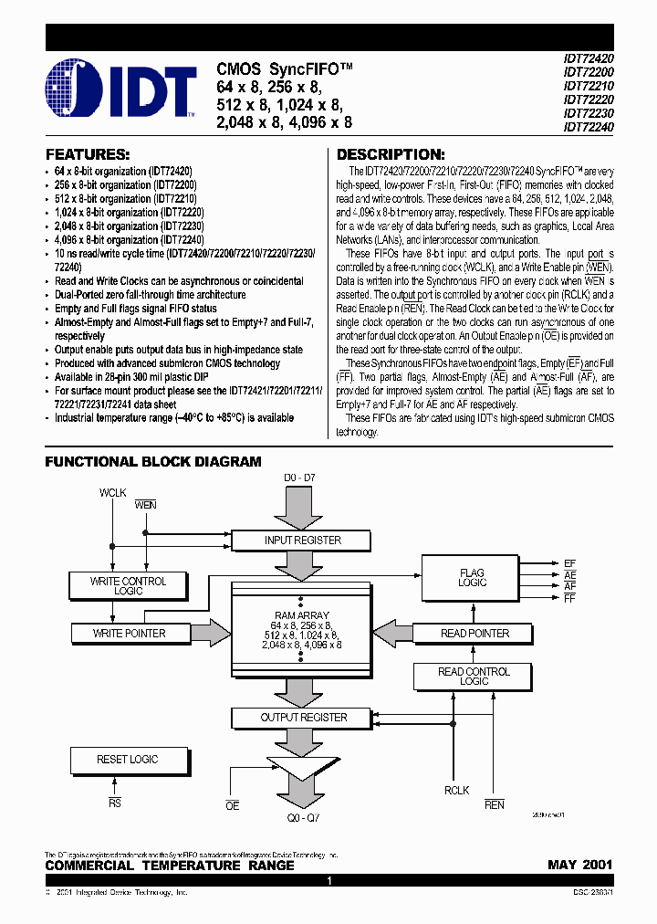 IDT72230L10TP_312864.PDF Datasheet