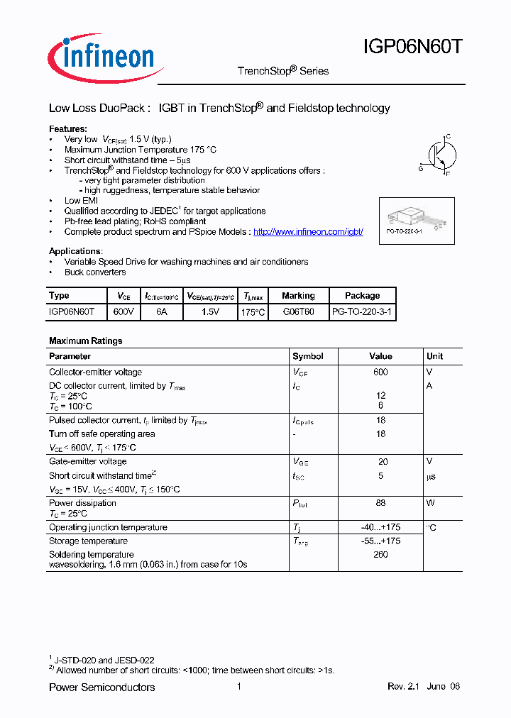 IGP06N60T_368722.PDF Datasheet