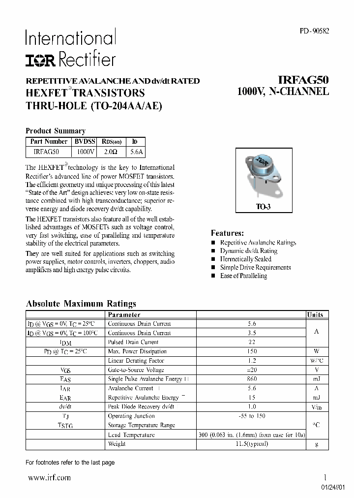 IRFAG50_203752.PDF Datasheet