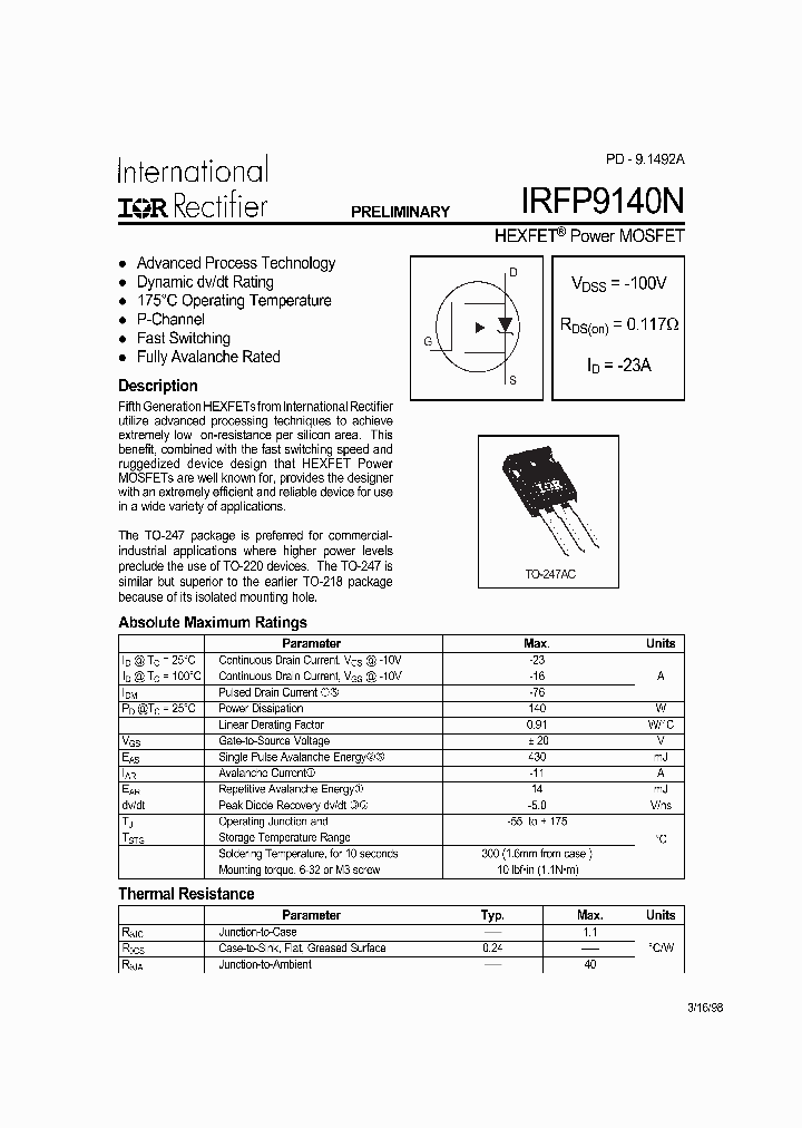 IRFP9140N_197556.PDF Datasheet