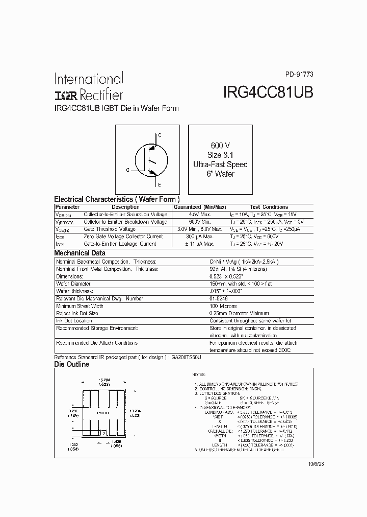 IRG4CC81UB_187456.PDF Datasheet