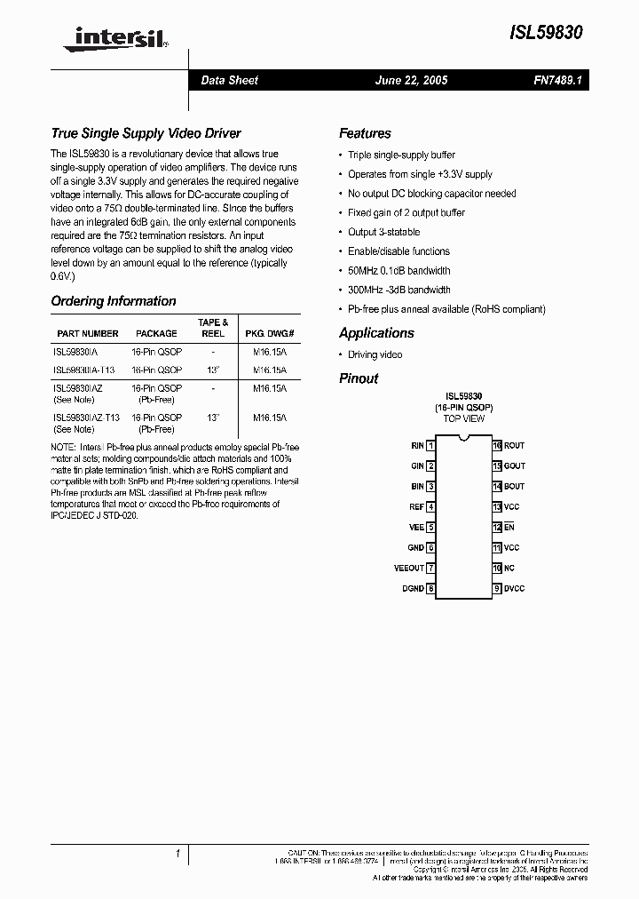 ISL59830_374400.PDF Datasheet