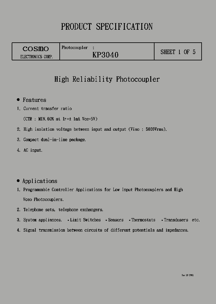 KP3040_321733.PDF Datasheet