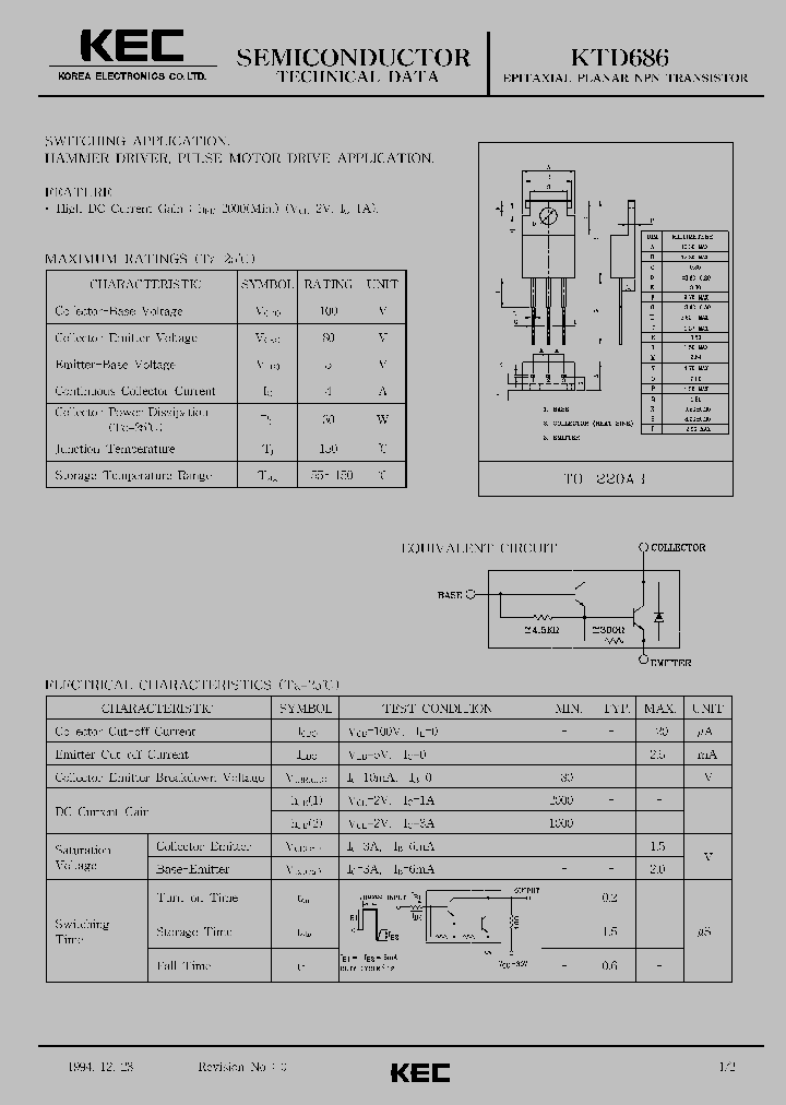 KTD686_309572.PDF Datasheet