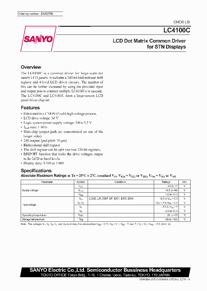 LC4100C_327812.PDF Datasheet