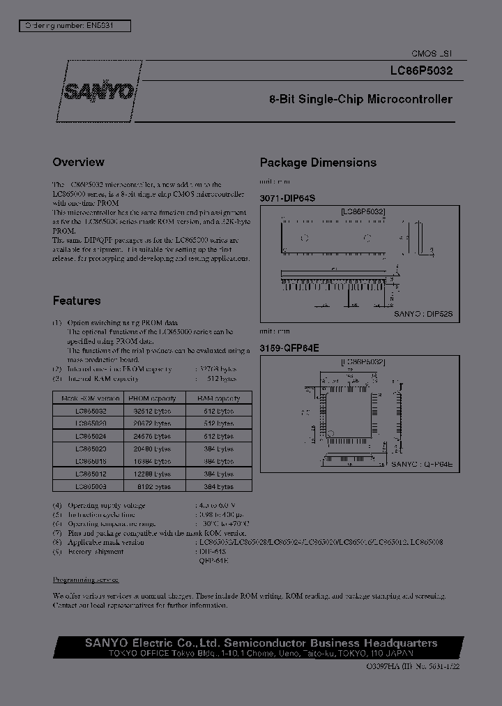 LC86P5032_341354.PDF Datasheet