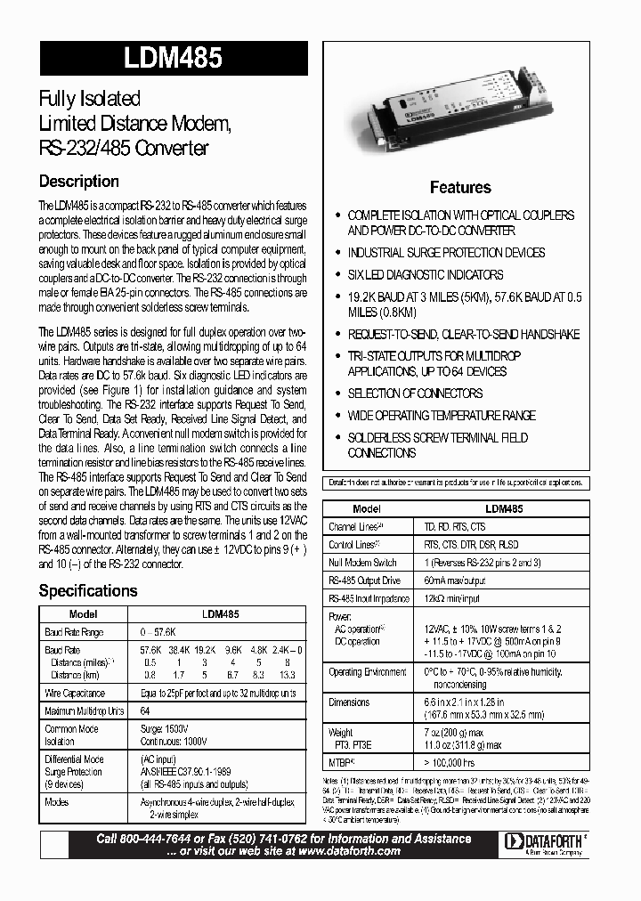 LDM485_305761.PDF Datasheet