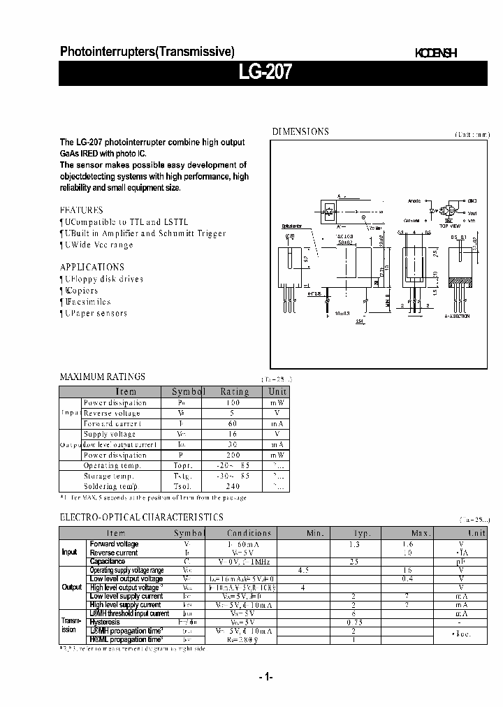 LG-207_330304.PDF Datasheet