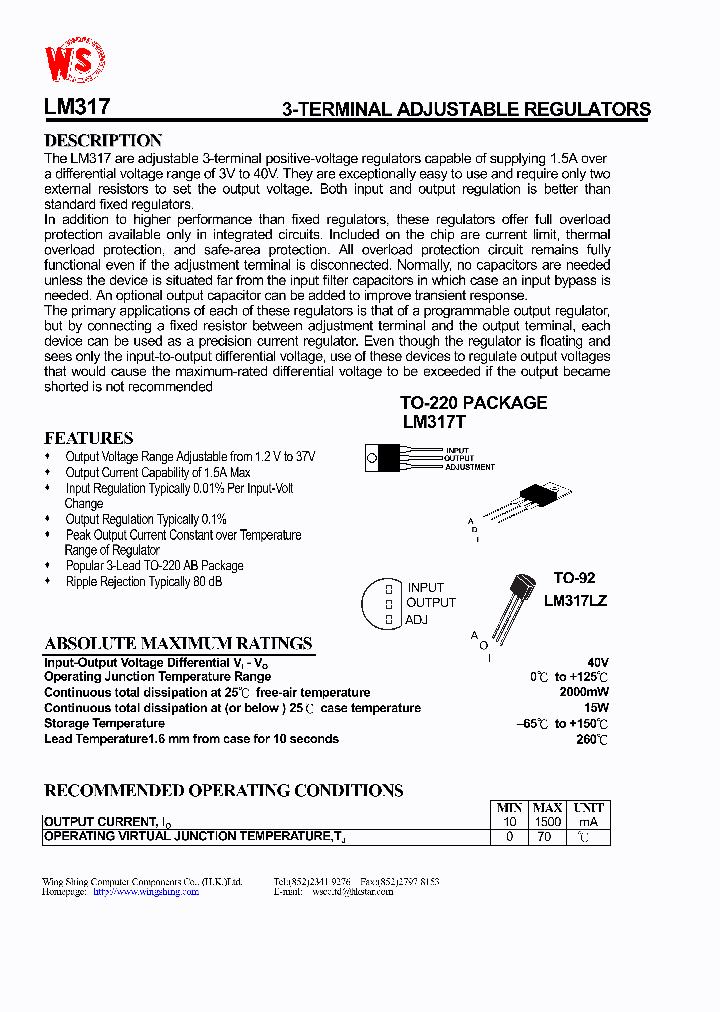 LM317_333300.PDF Datasheet