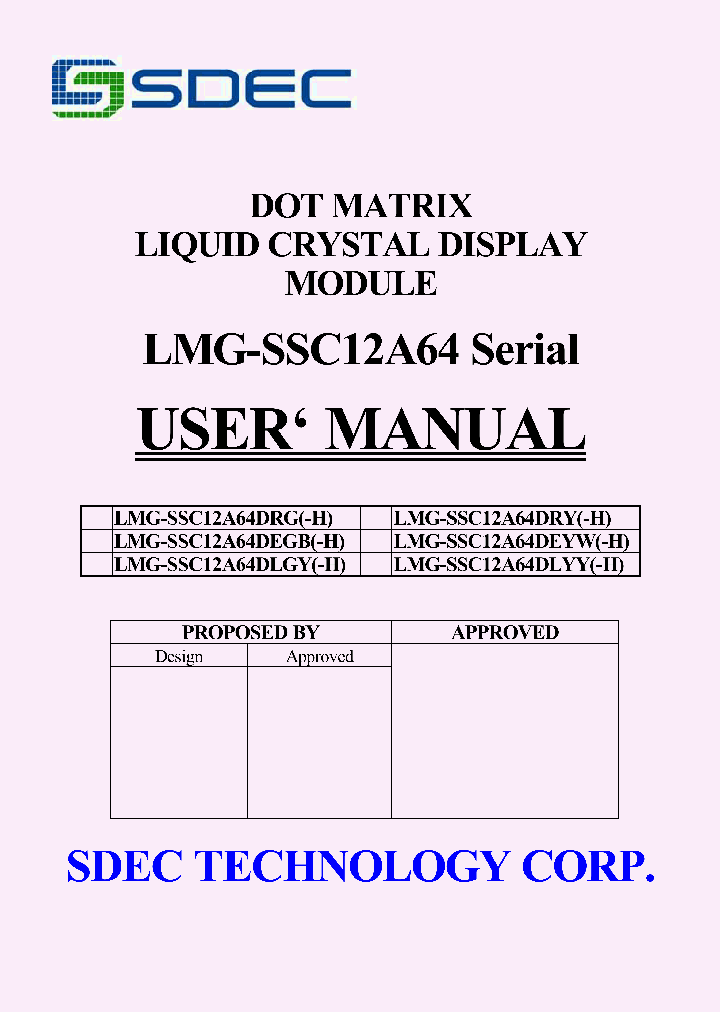 LMG-SSC12A64_319416.PDF Datasheet