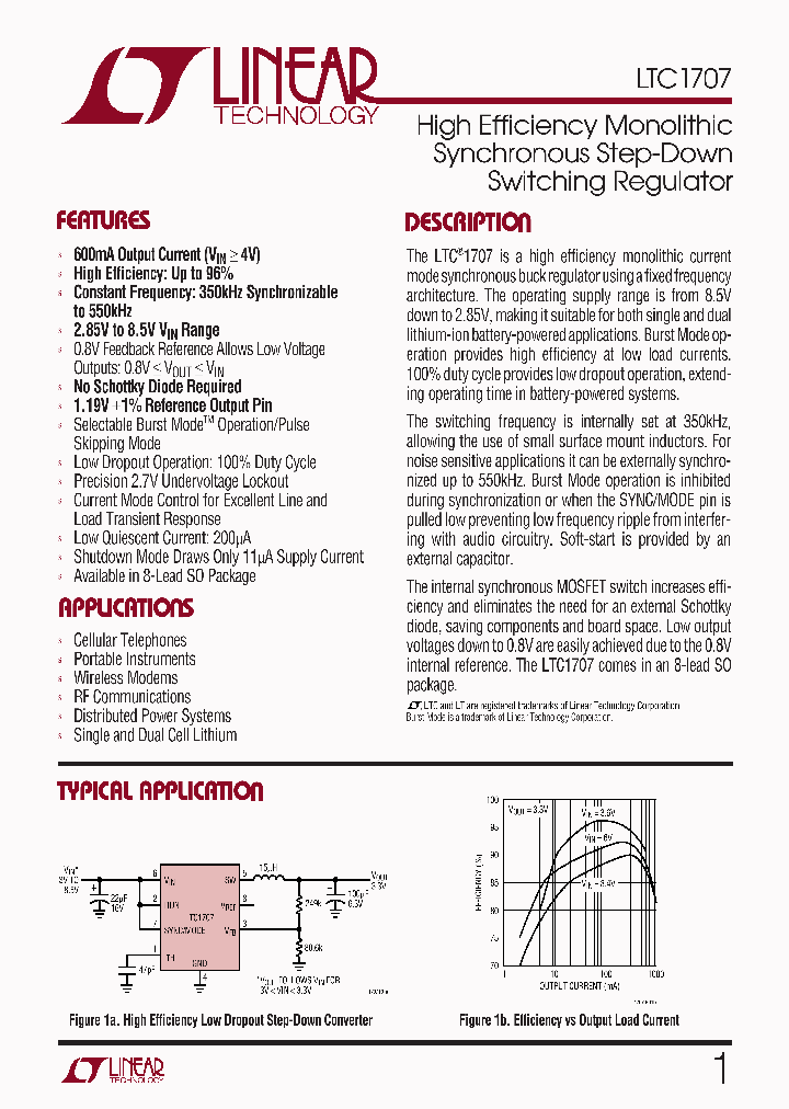 LTC1707_356460.PDF Datasheet