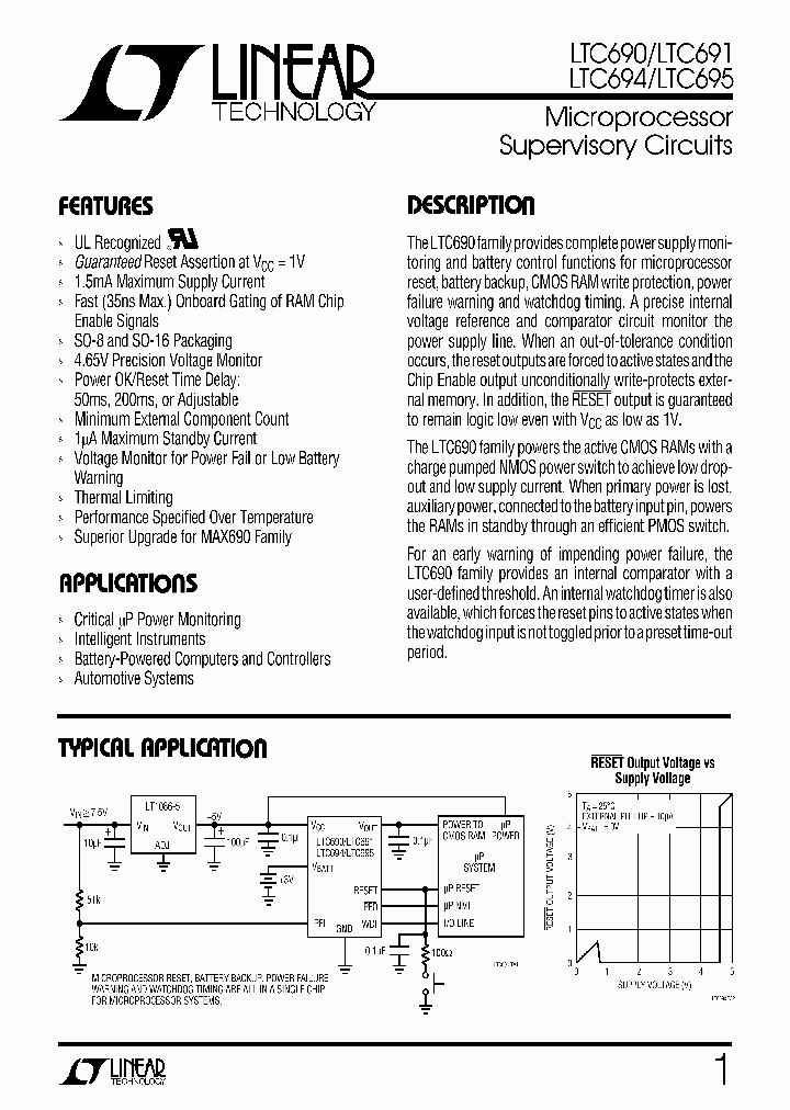 LTC695_196542.PDF Datasheet