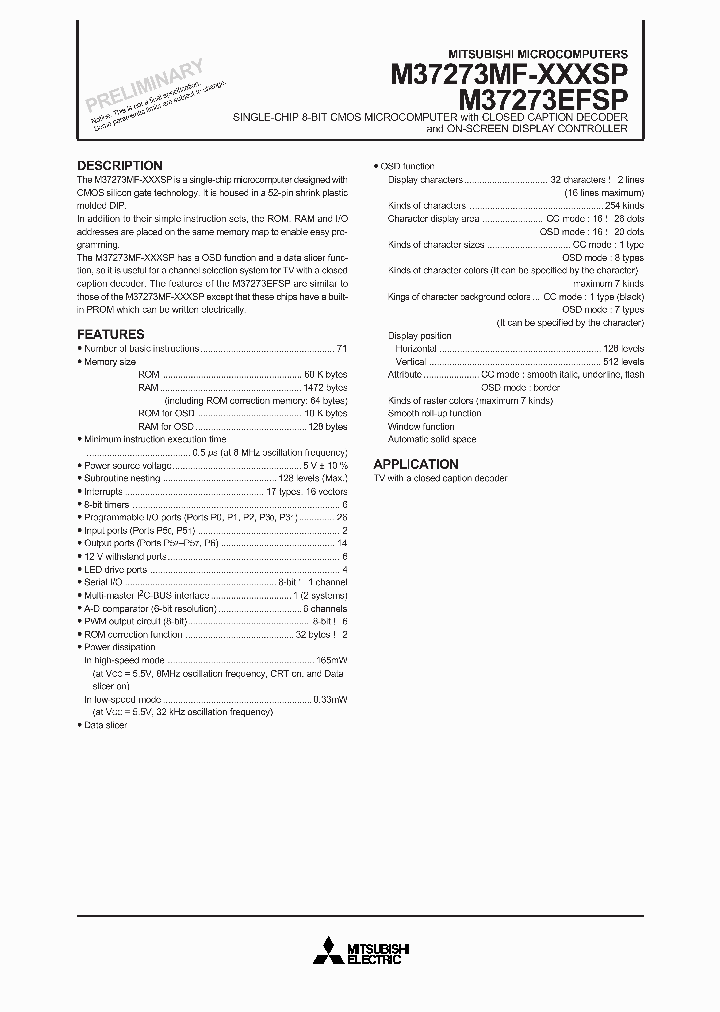 M37273MF-XXXSP_352876.PDF Datasheet