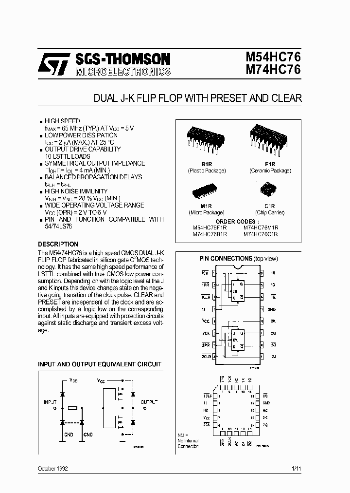 M54HC76_119152.PDF Datasheet