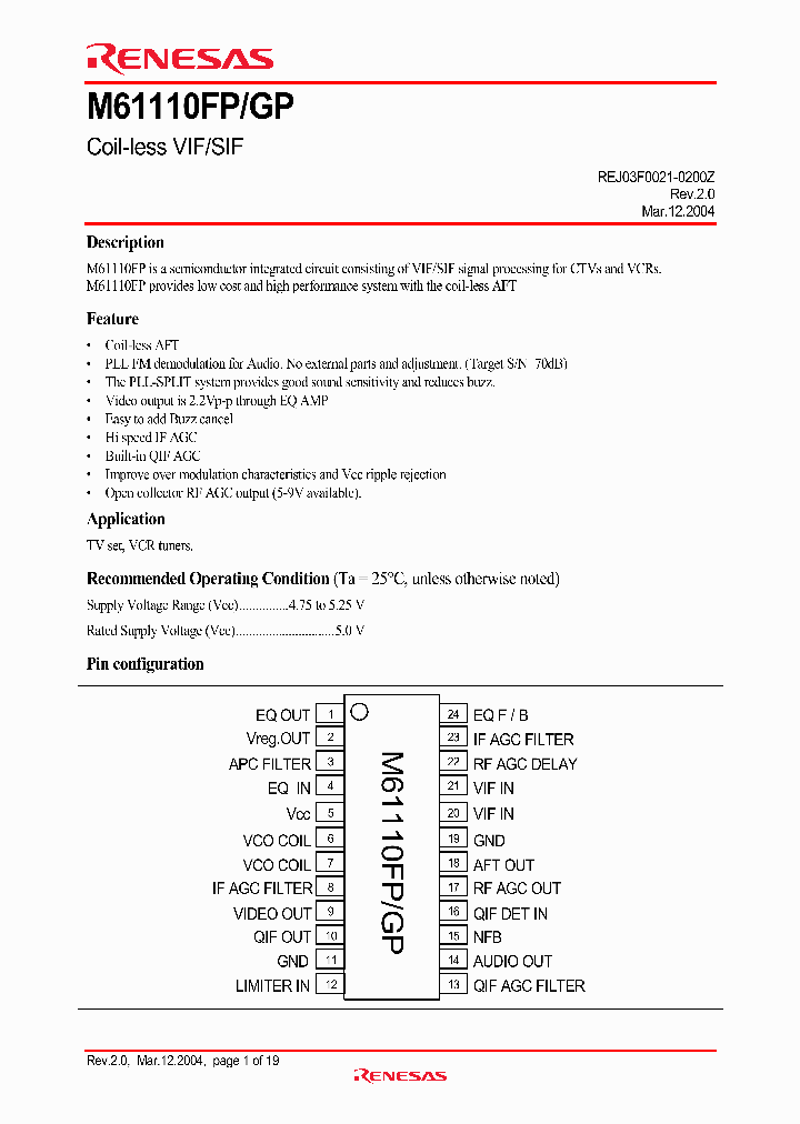 M61110GPNBSP_310770.PDF Datasheet